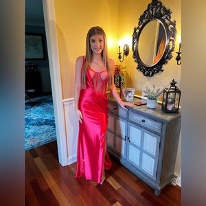 Satin Jasz Couture Dress❤️